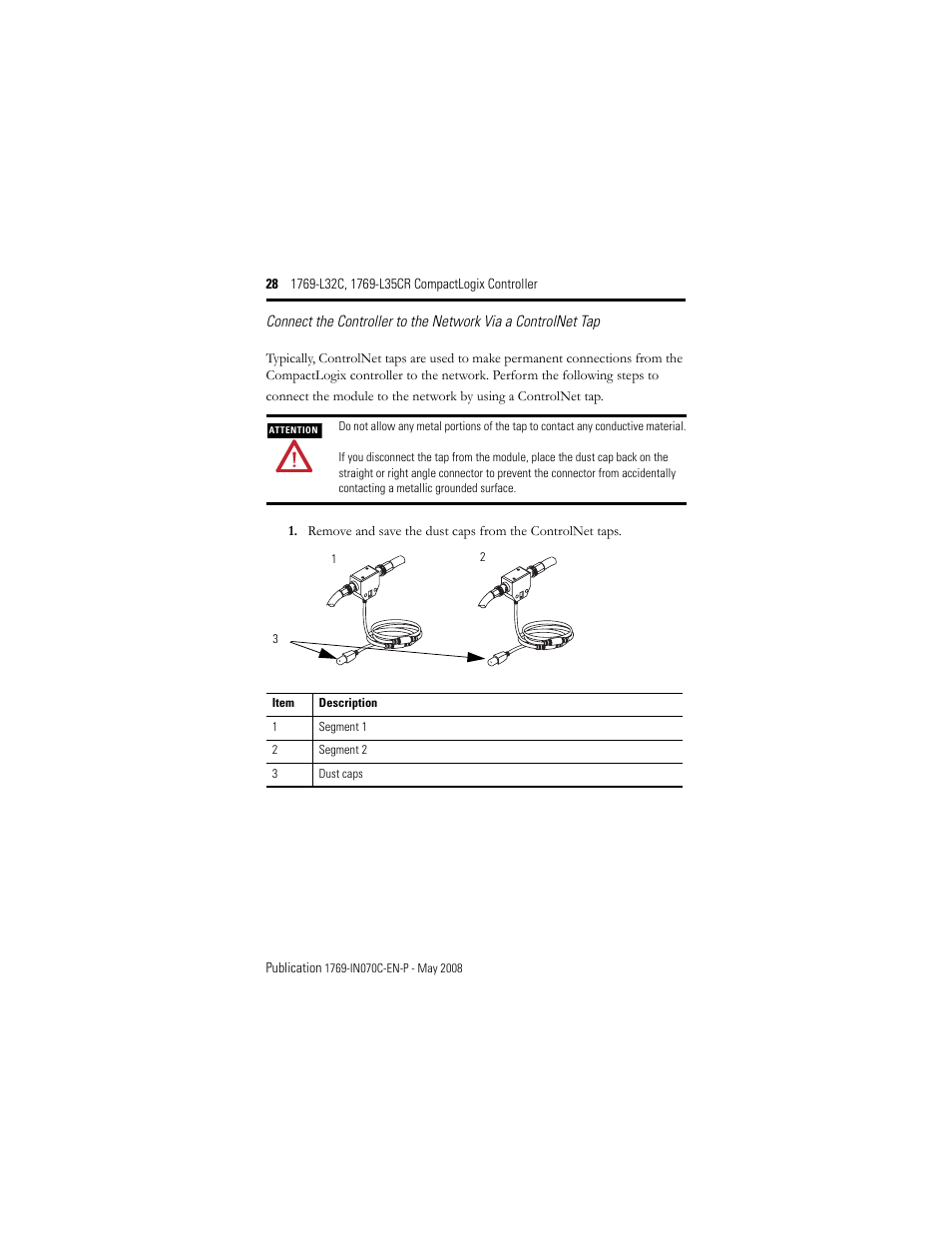 Rockwell Automation 1769-L32C_L35CR CompactLogix Controller Installation Instructions User Manual | Page 28 / 48