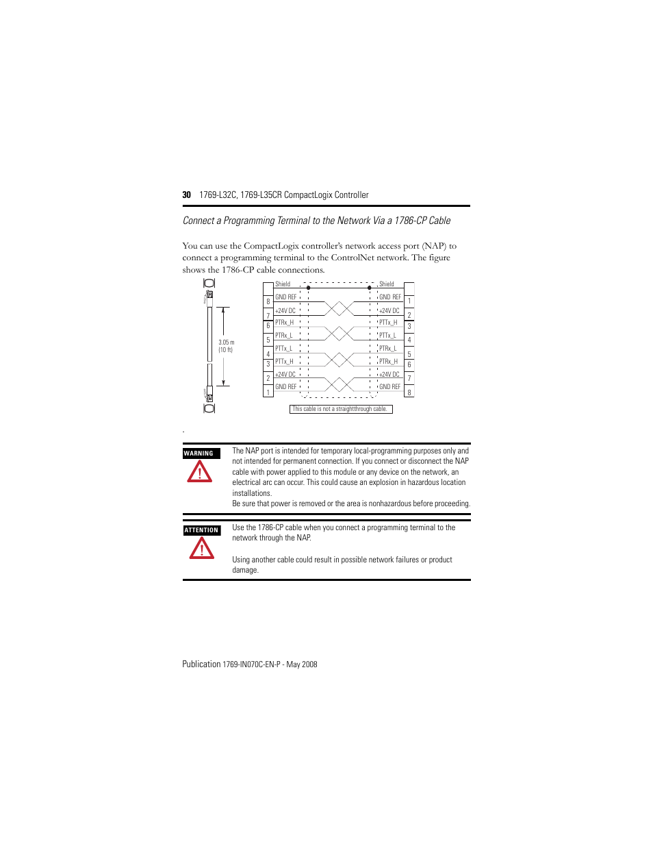 Rockwell Automation 1769-L32C_L35CR CompactLogix Controller Installation Instructions User Manual | Page 30 / 48