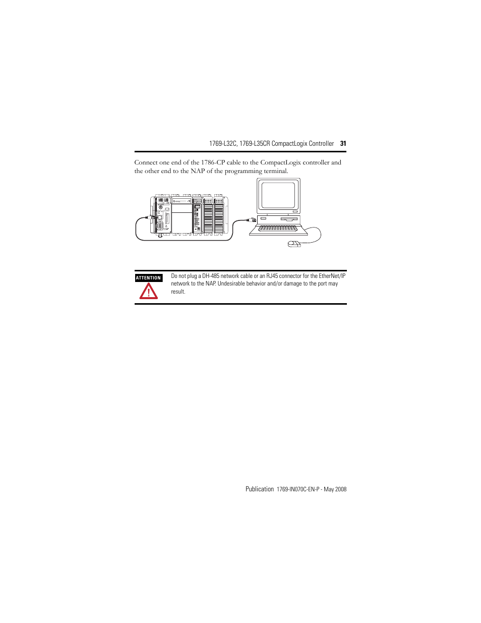 Rockwell Automation 1769-L32C_L35CR CompactLogix Controller Installation Instructions User Manual | Page 31 / 48