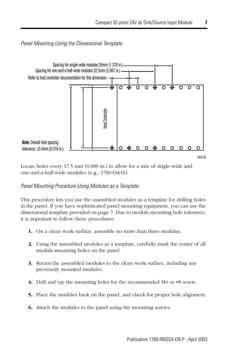 Rockwell Automation 1769-IQ32 Install Instr User Manual | Page 7 / 16