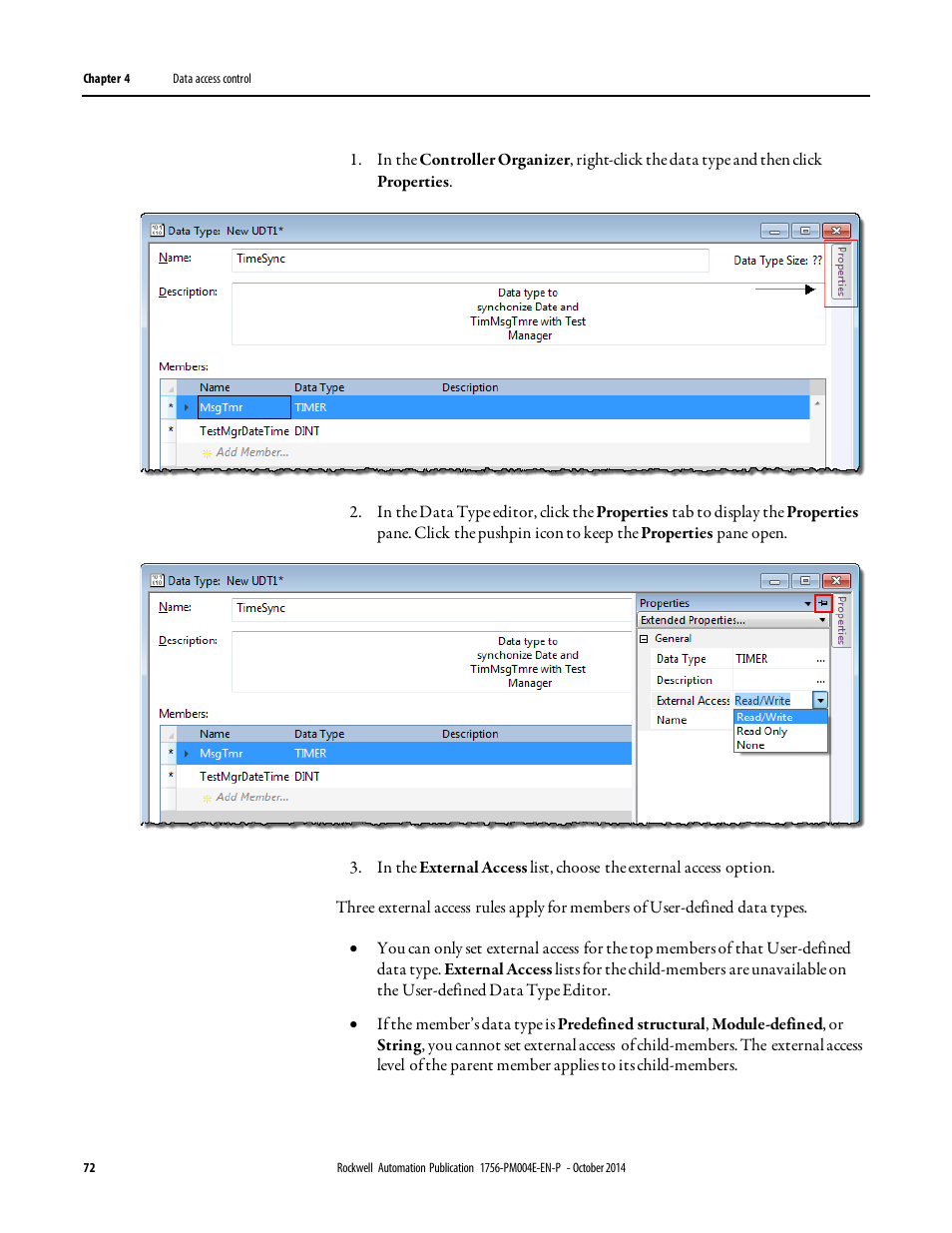 Rockwell Automation Logix5000 Controllers I/O and Tag Data Programming Manual User Manual | Page 72 / 86