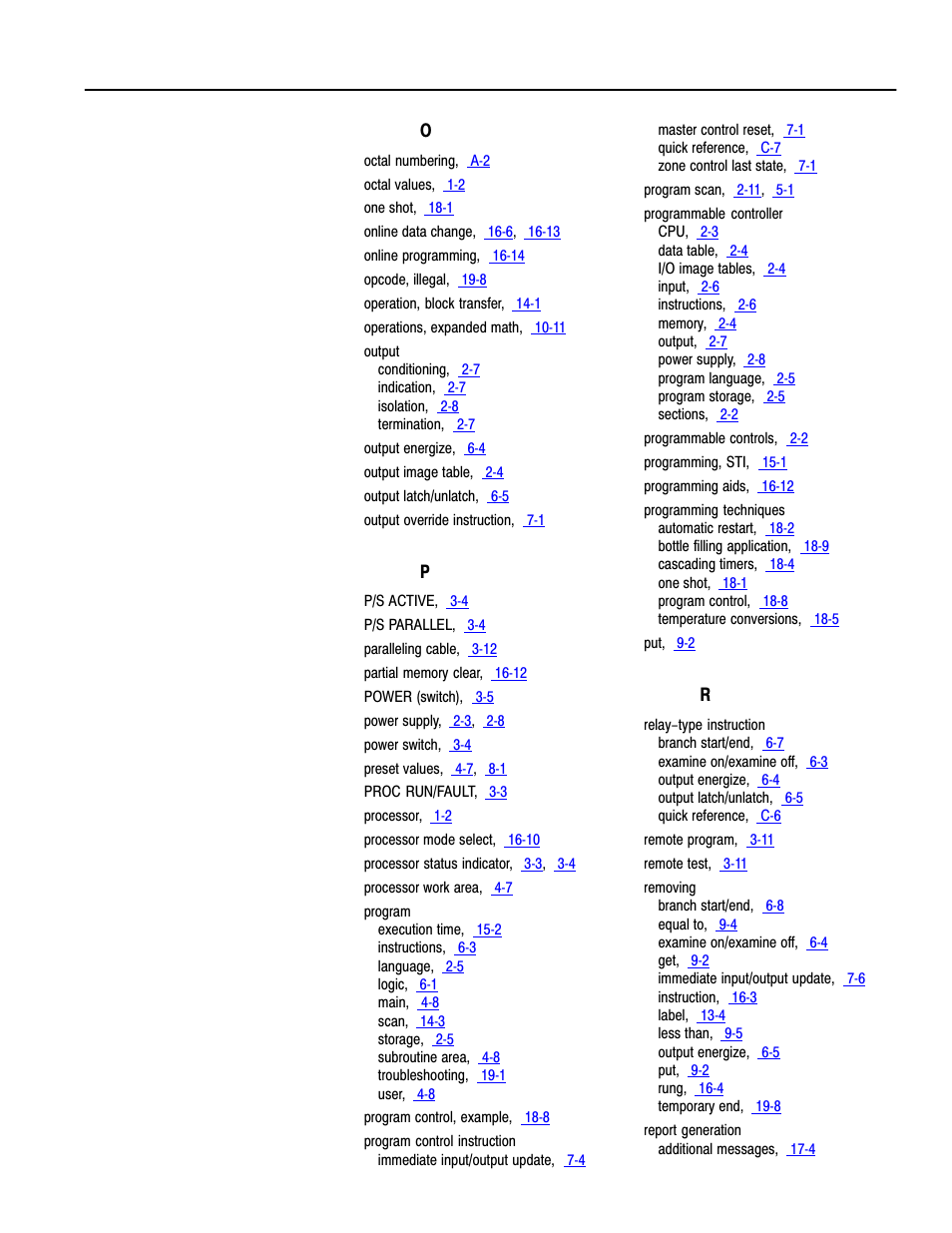 Rockwell Automation 1772-LS_LSP,D17726.8.6 PROG/OPER MANUAL-MINI PLC-2/05 User Manual | Page 286 / 289