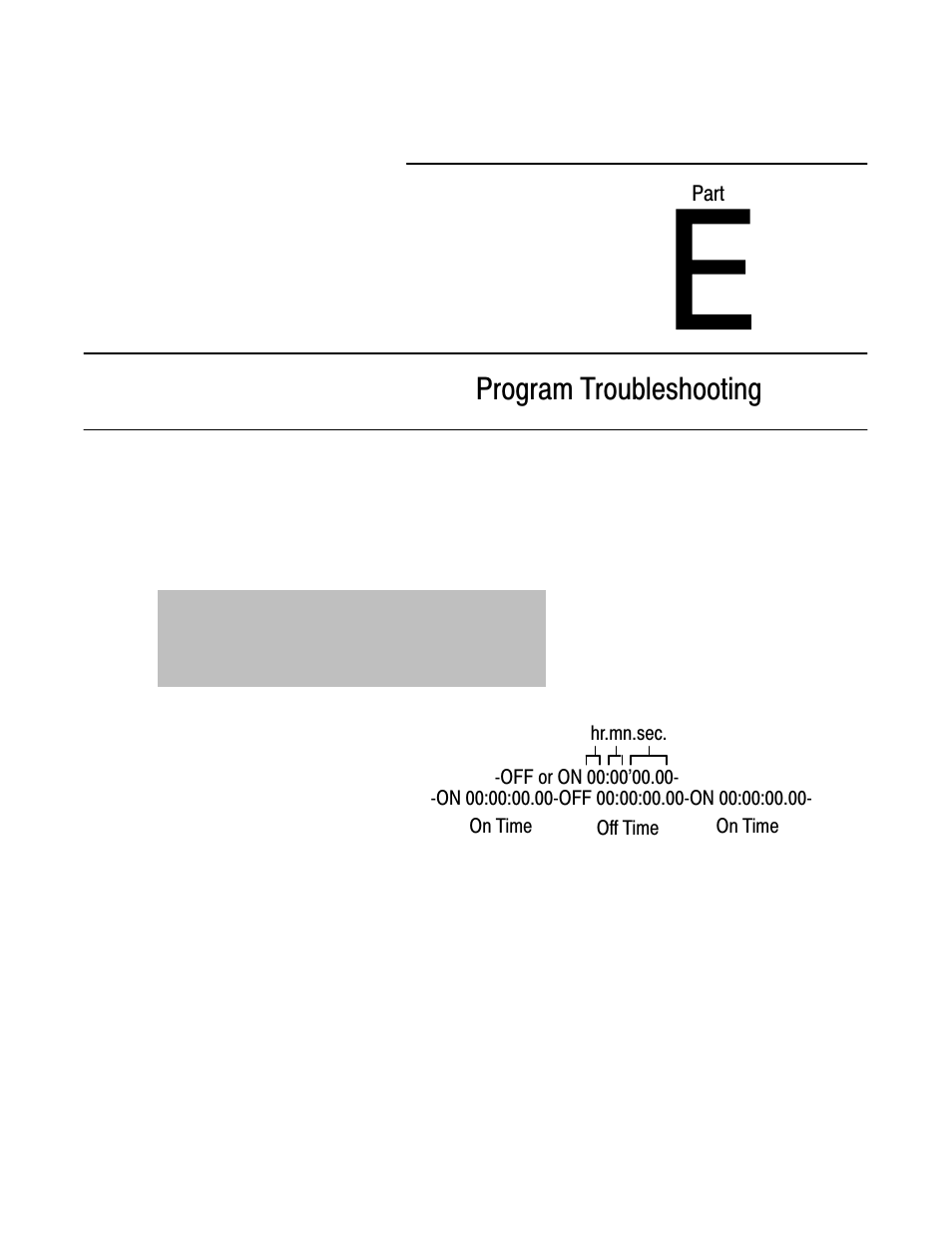 Program troubleshooting | Rockwell Automation 1772-LS_LSP,D17726.8.6 PROG/OPER MANUAL-MINI PLC-2/05 User Manual | Page 8 / 289