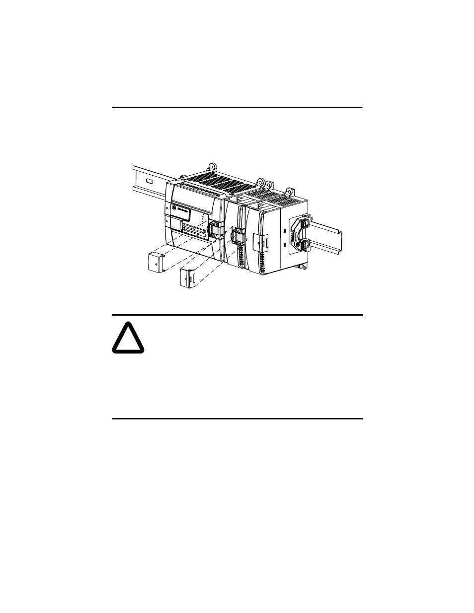 System assembly, Field wiring connections, System assembly field wiring connections | Rockwell Automation 1762-IQ8 MicroLogix DC Input Module User Manual | Page 7 / 16