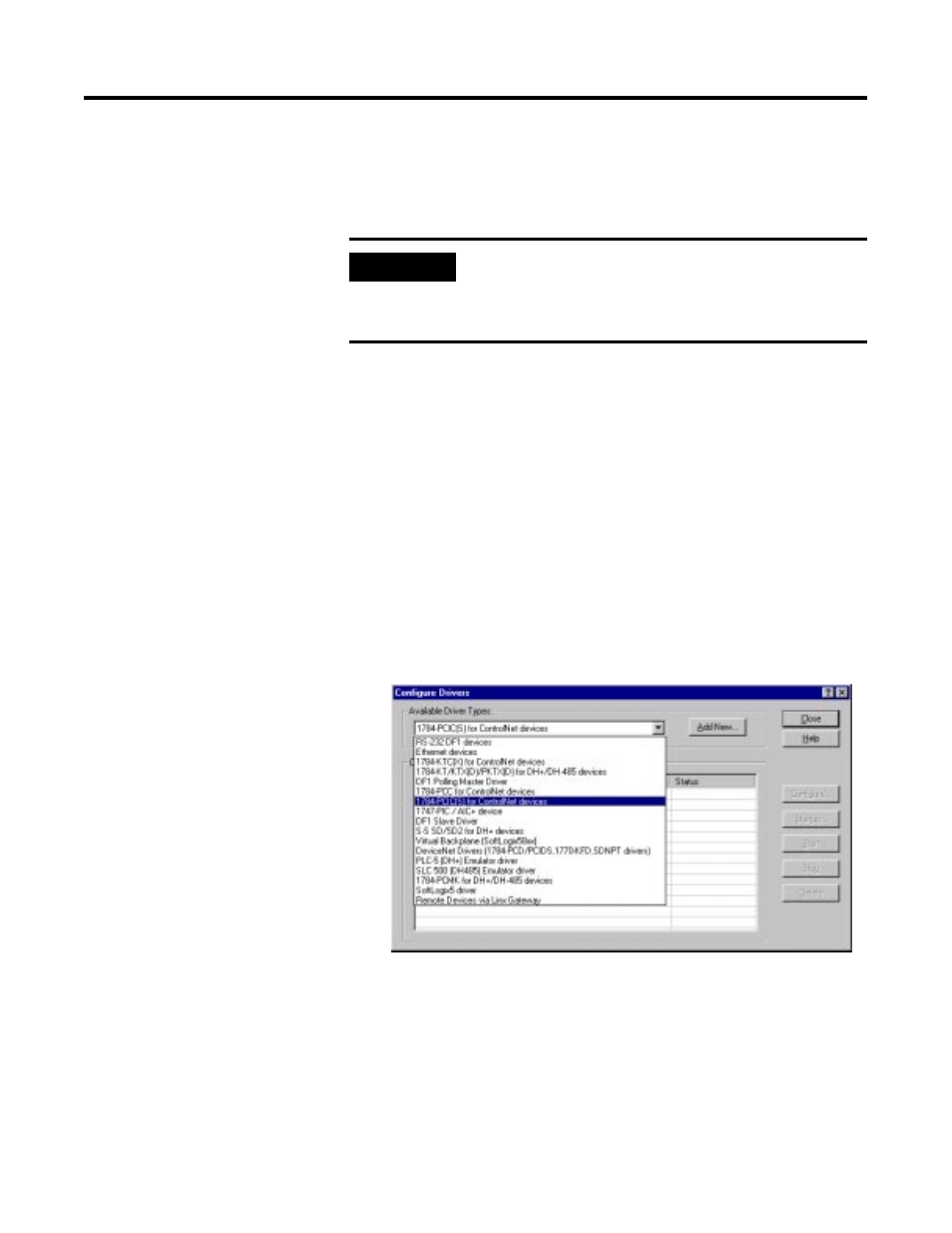 Re-installing the 1784-pcic driver, Re-installing the 1784-pcic driver -30 | Rockwell Automation 1757-SWKIT3200 ProcessLogix R320.0 Installation and Upgrade Guide User Manual | Page 158 / 273