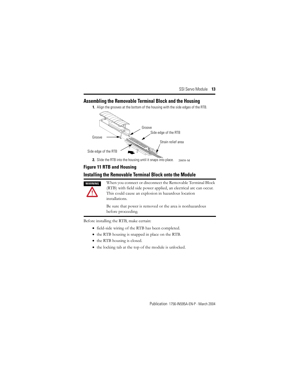 Rockwell Automation 1756-M02AS Motion Module Installation Instructions User Manual | Page 13 / 26