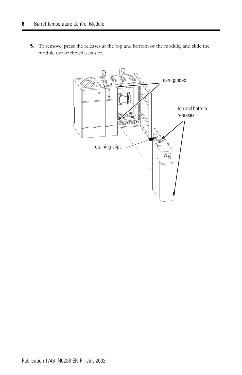 Rockwell Automation 1746-BTM Barrel Temperature Control Module Installation Instructions User Manual | Page 6 / 16