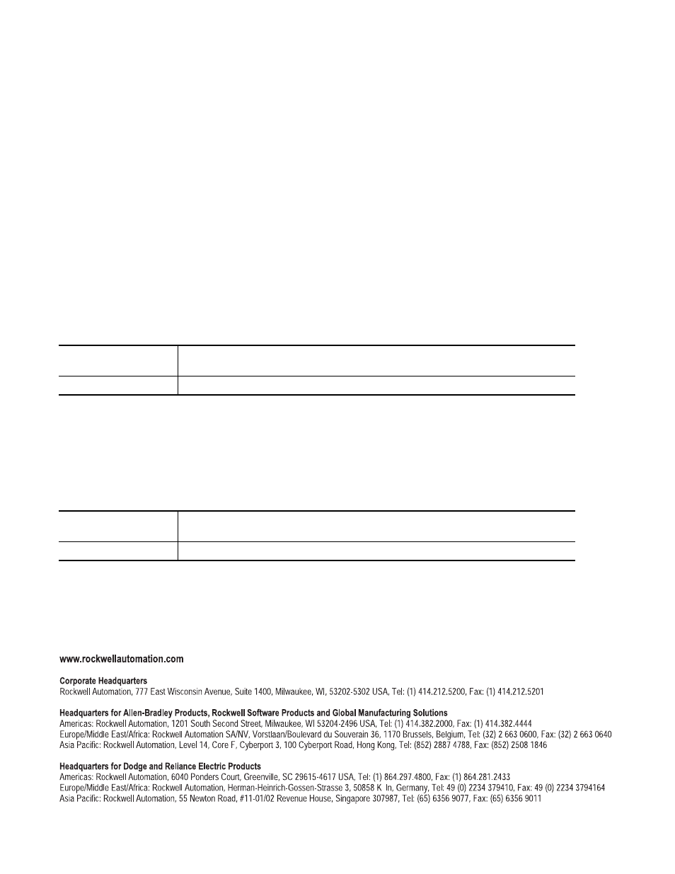 Support information, Back cover, Rockwell automation support | Installation assistance, New product satisfaction return | Rockwell Automation 1738-EXT1, EXT3 ArmorPoint Extension Units User Manual | Page 8 / 8