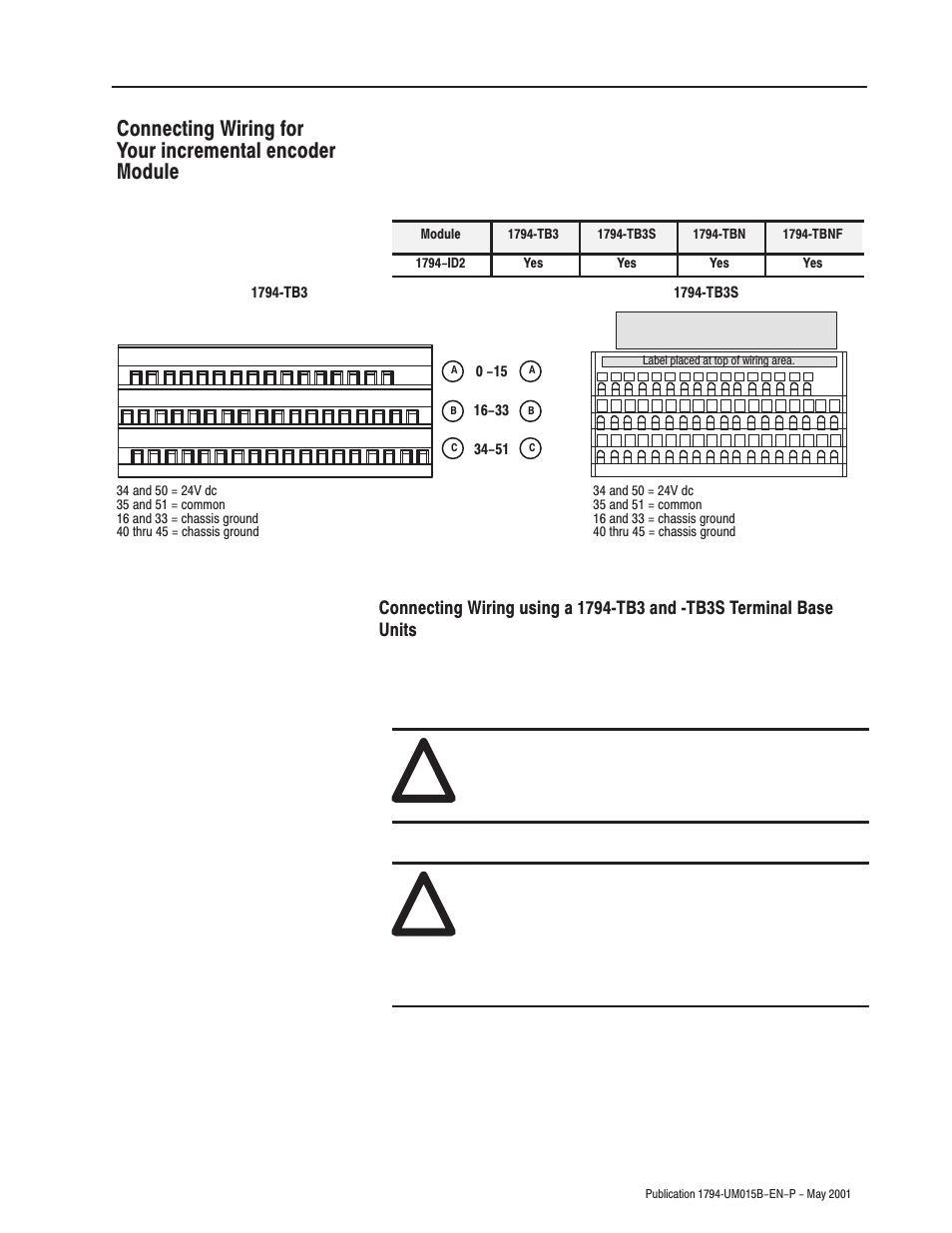 Rockwell Automation 1794-ID2 U.MNL INCREMENTAL ENCODER User Manual | Page 31 / 88