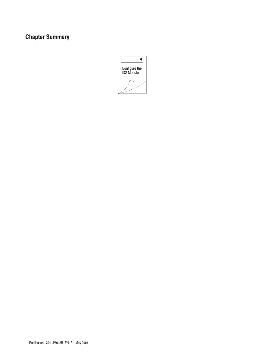 Chapter summary | Rockwell Automation 1794-ID2 U.MNL INCREMENTAL ENCODER User Manual | Page 44 / 88