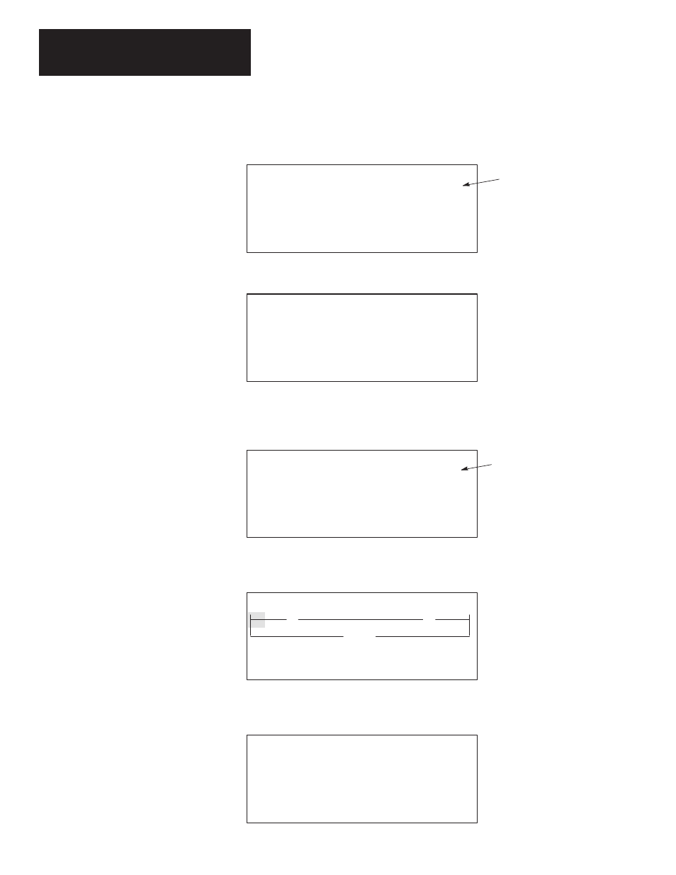 3 . press, The following display appears, Return to the main display. press | Twice. the following display appears, 6 . press, Then press, Once. the following display appears | Rockwell Automation 1747-PTxx Getting Started Guide for HHT User Manual | Page 45 / 77
