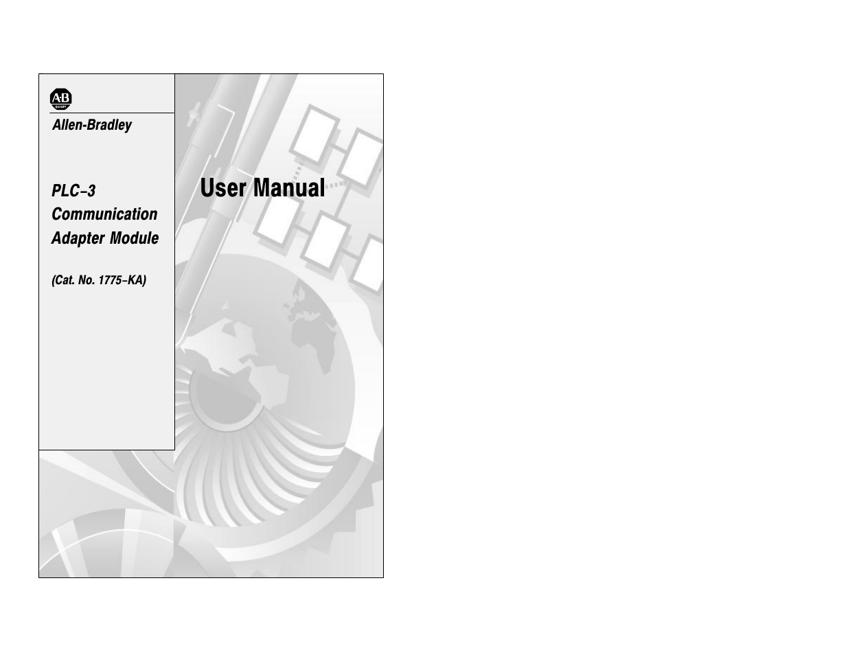 Rockwell Automation 1775-KA PLC-3 Communication Adapter Module User Manual User Manual | 239 pages