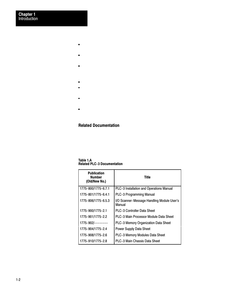 Rockwell Automation 1775-KA PLC-3 Communication Adapter Module User Manual User Manual | Page 6 / 239