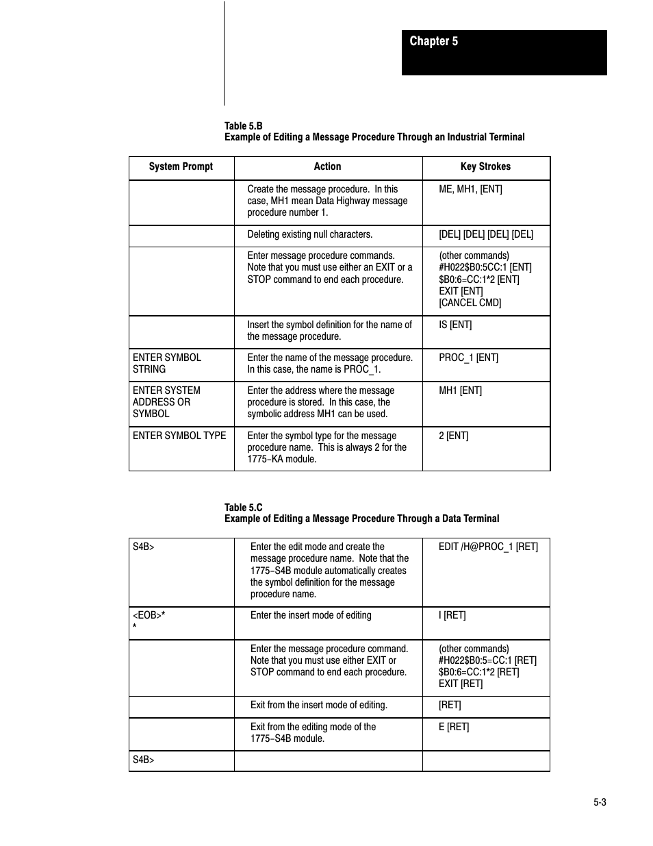 Rockwell Automation 1775-KA PLC-3 Communication Adapter Module User Manual User Manual | Page 77 / 239