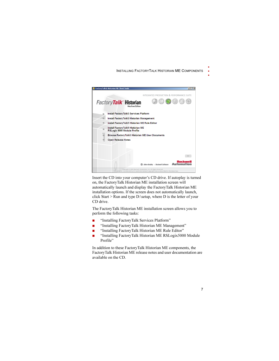 Rockwell Automation 1756-HIST2G FactoryTalk Historian ME 2.1 Quick Start Guide User Manual | Page 11 / 36
