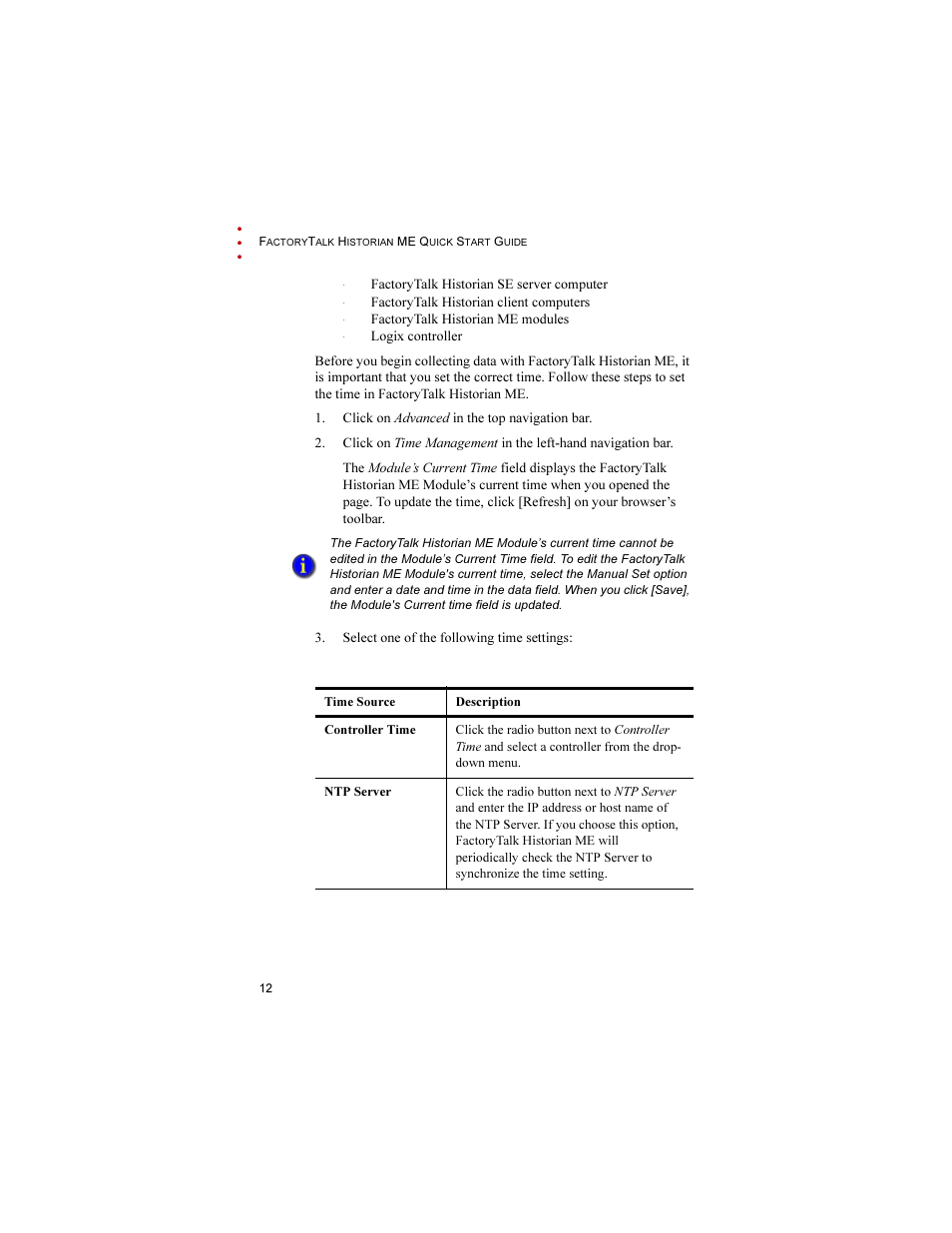 Rockwell Automation 1756-HIST2G FactoryTalk Historian ME 2.1 Quick Start Guide User Manual | Page 16 / 36