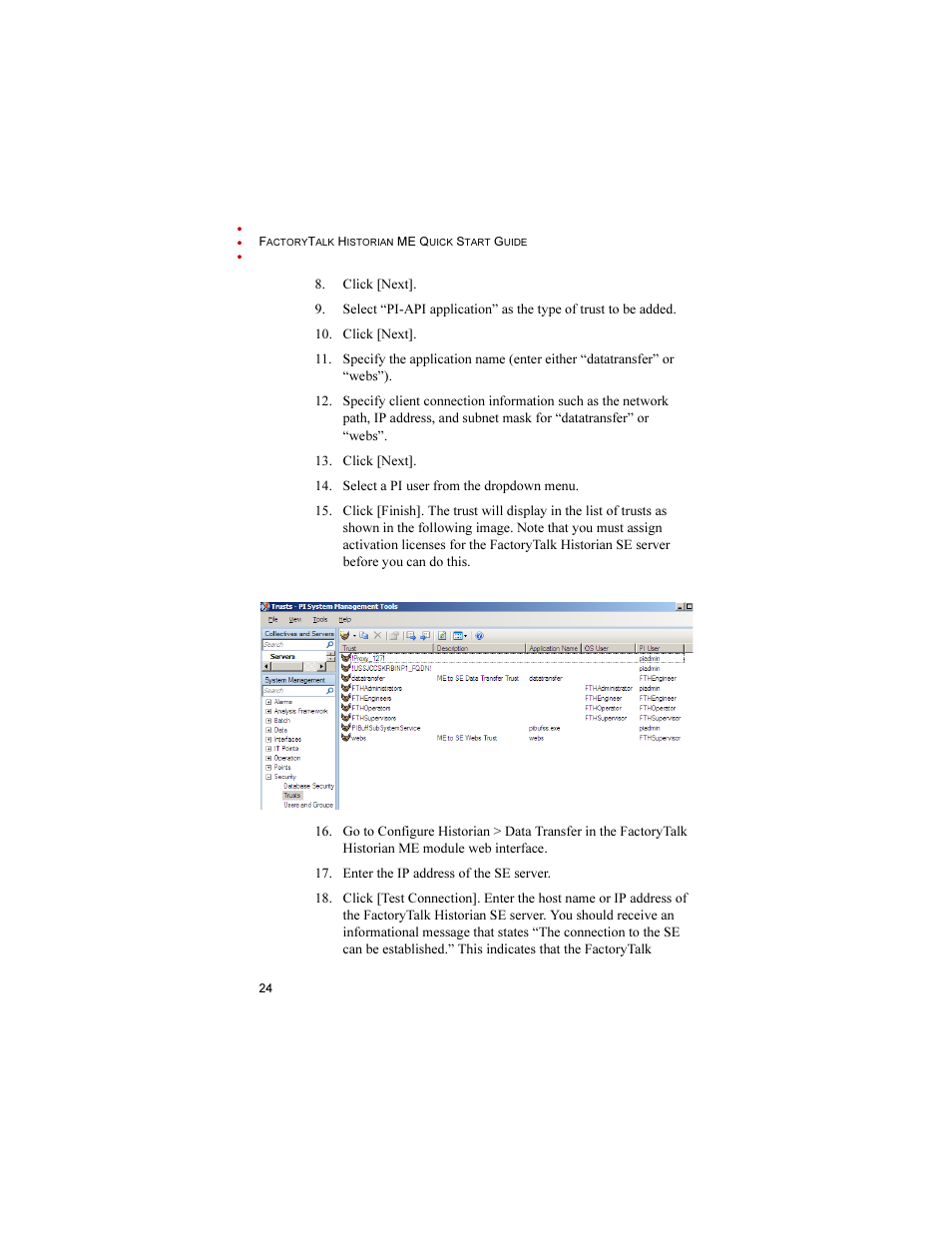 Rockwell Automation 1756-HIST2G FactoryTalk Historian ME 2.1 Quick Start Guide User Manual | Page 28 / 36