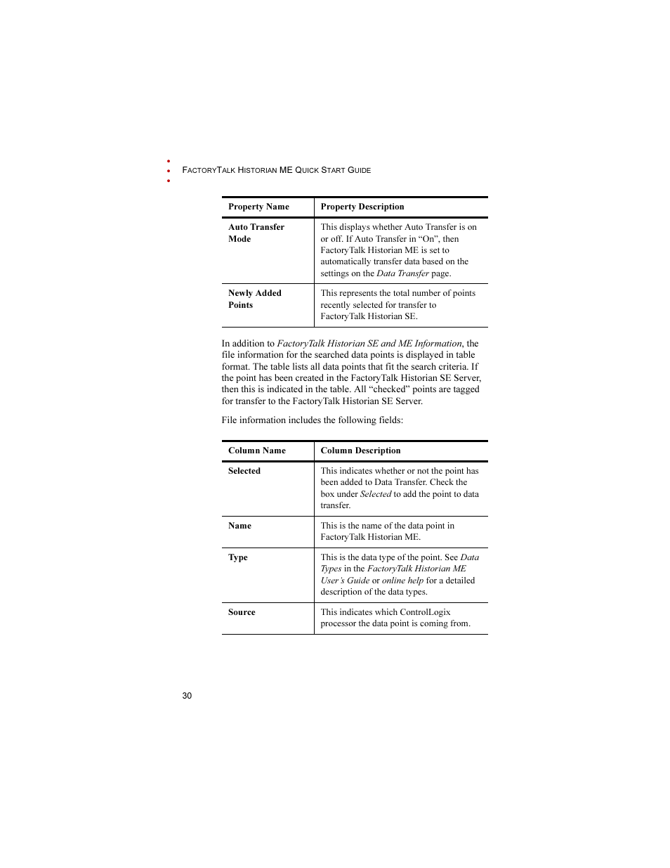 Rockwell Automation 1756-HIST2G FactoryTalk Historian ME 2.1 Quick Start Guide User Manual | Page 34 / 36