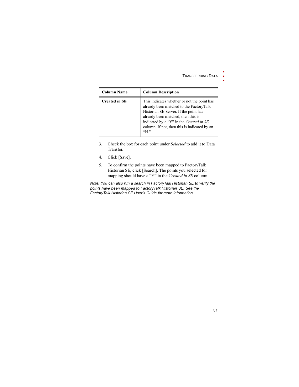 Rockwell Automation 1756-HIST2G FactoryTalk Historian ME 2.1 Quick Start Guide User Manual | Page 35 / 36