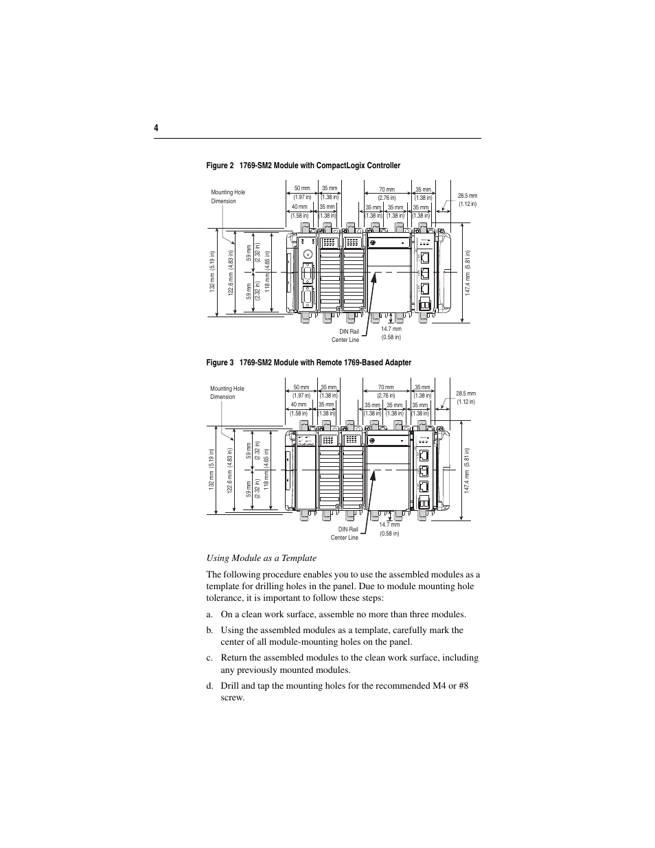 Module ch1 ch2 ch3 | Rockwell Automation 1769-SM2 Compact I/O DSI/Modbus Network Communication Module User Manual | Page 4 / 8