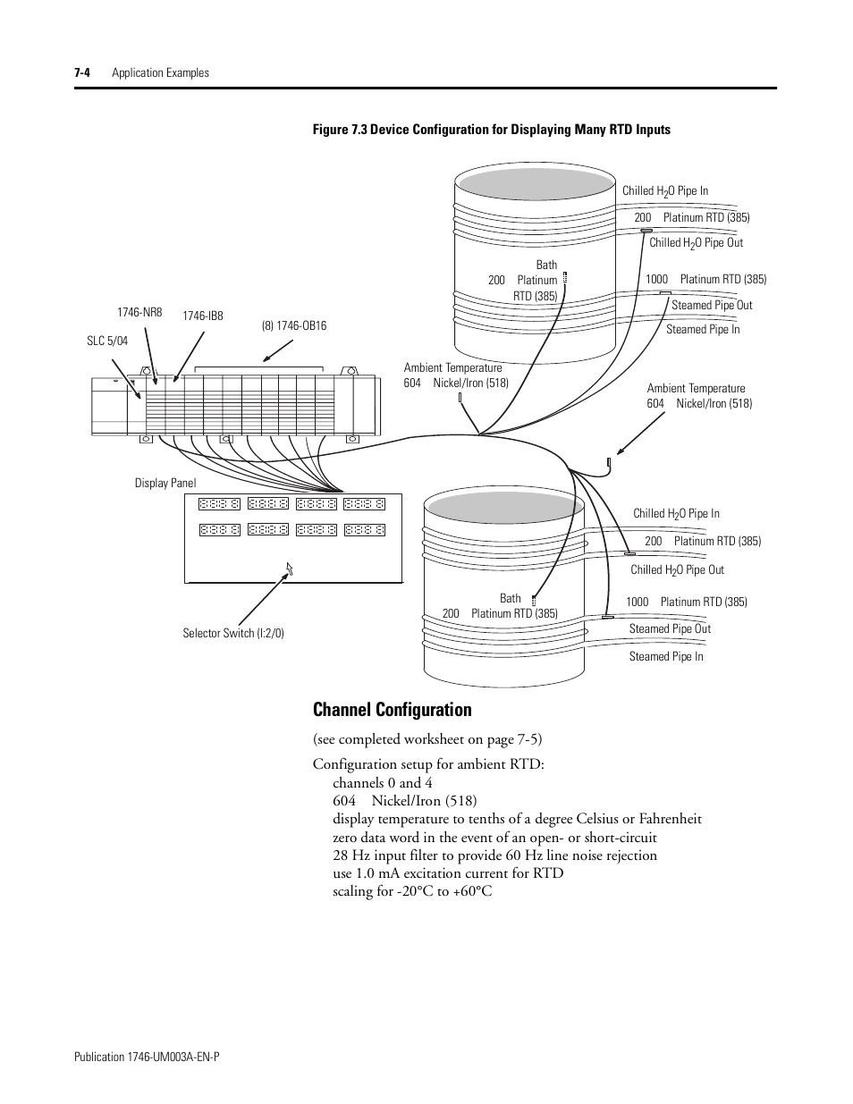 Channel configuration, Channel configuration -4 | Rockwell Automation 1746-NR8 SLC 500 RTD/Resistance Input Module User Manual User Manual | Page 96 / 118