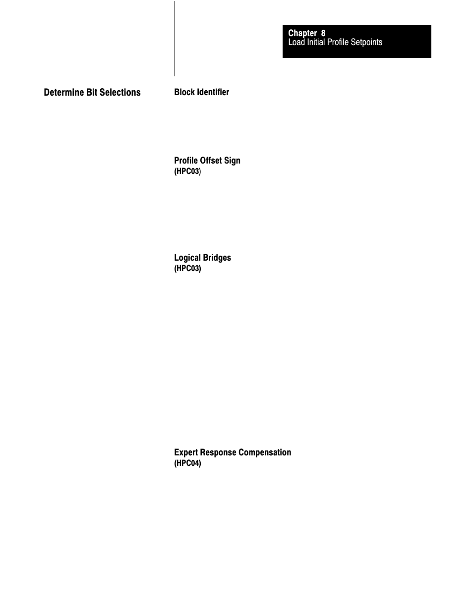 Determine bit selections for worksheet 8-c, 8ć21 | Rockwell Automation 1771-QDC, D17716.5.93(Passport) PLASTIC MOLDING MODULE User Manual | Page 138 / 306
