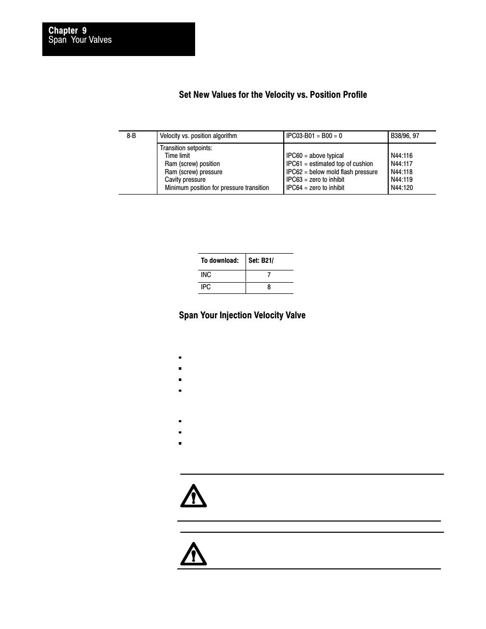 Rockwell Automation 1771-QDC, D17716.5.93(Passport) PLASTIC MOLDING MODULE User Manual | Page 192 / 306