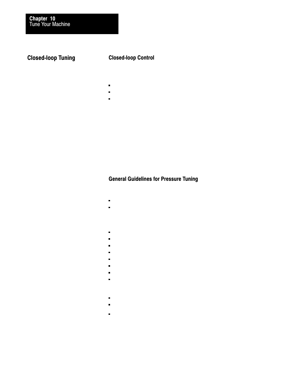 Closed loop tuning, 10ć2 | Rockwell Automation 1771-QDC, D17716.5.93(Passport) PLASTIC MOLDING MODULE User Manual | Page 230 / 306