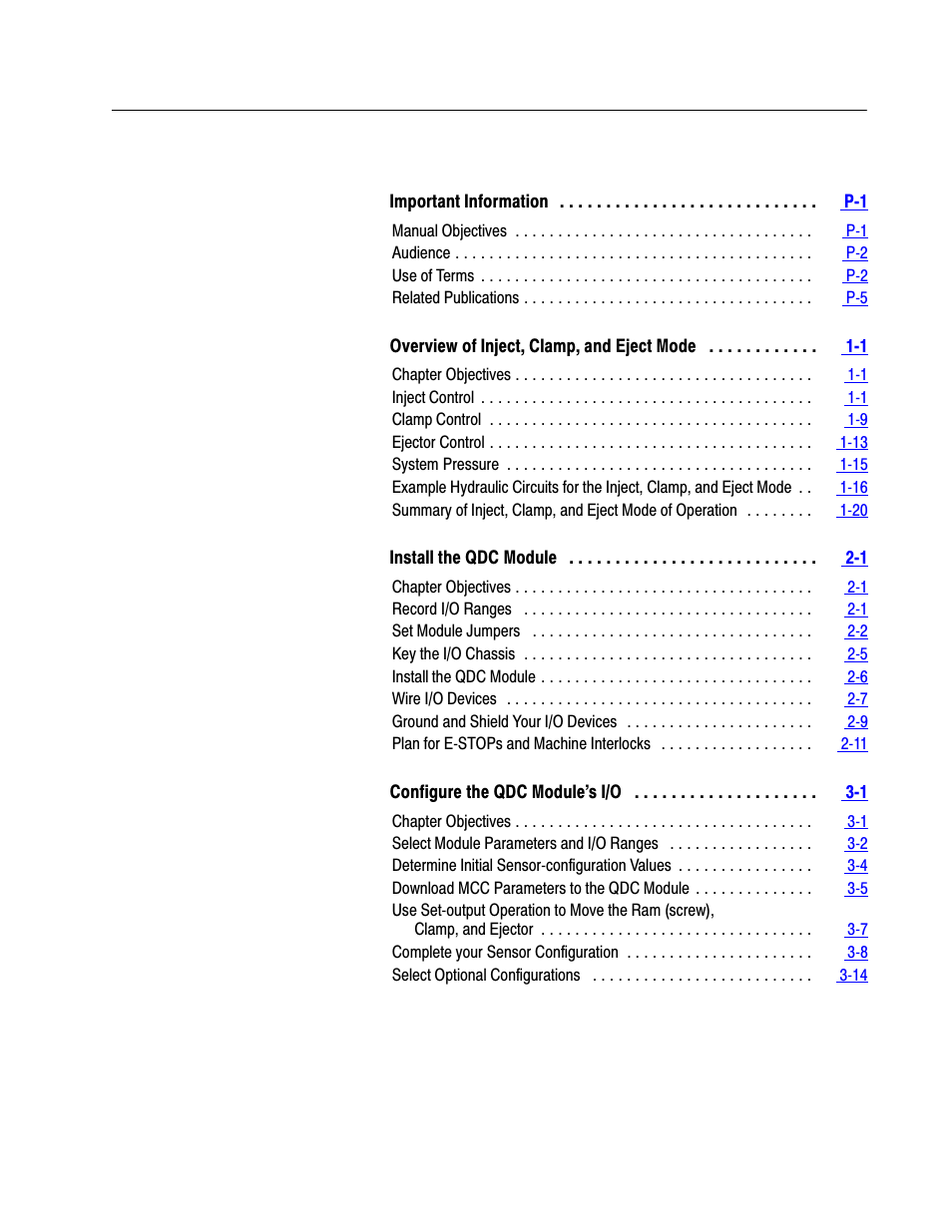 Rockwell Automation 1771-QDC, D17716.5.93(Passport) PLASTIC MOLDING MODULE User Manual | Page 3 / 306