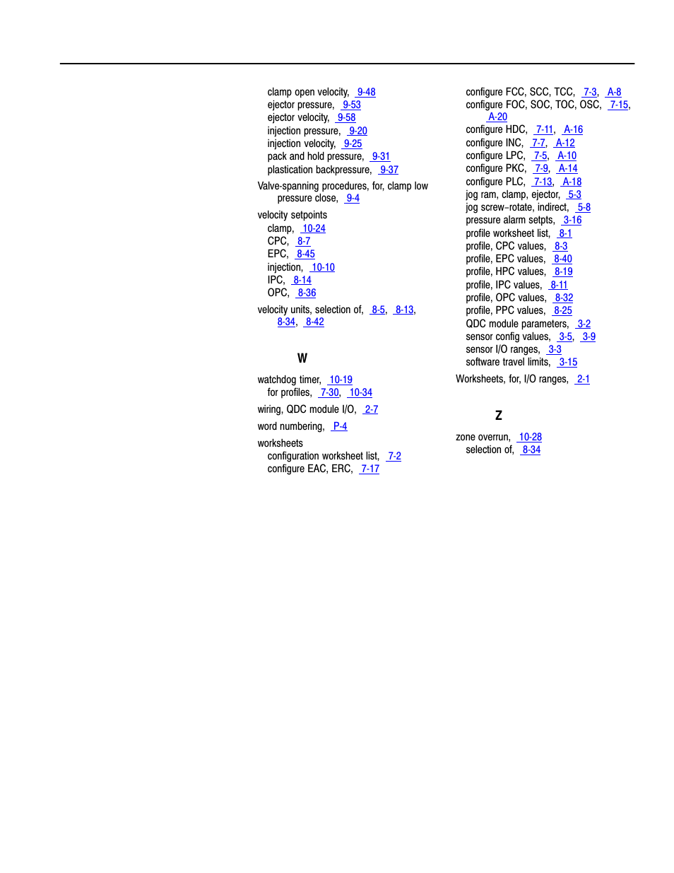Rockwell Automation 1771-QDC, D17716.5.93(Passport) PLASTIC MOLDING MODULE User Manual | Page 304 / 306