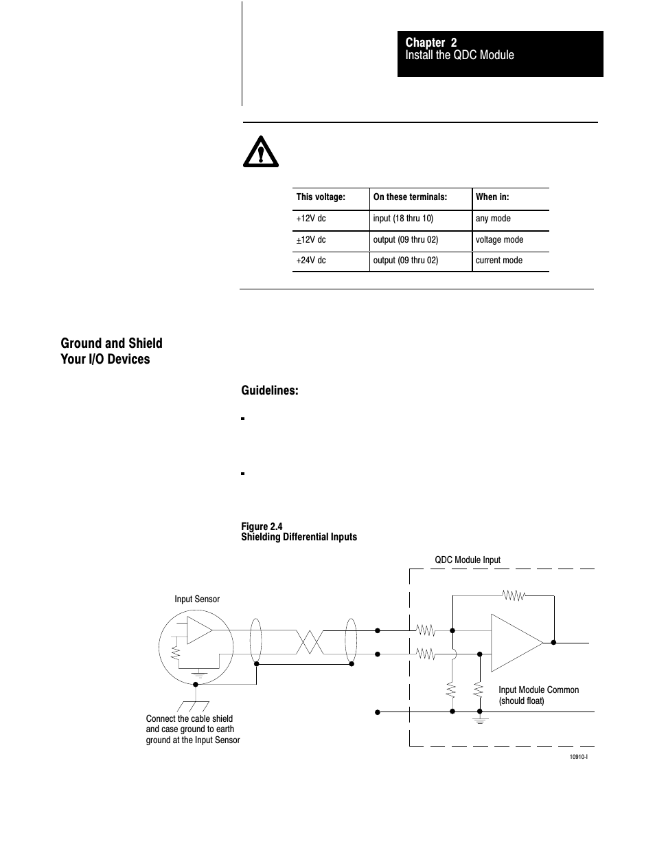 Ground and shield your i/o devices | Rockwell Automation 1771-QDC, D17716.5.93(Passport) PLASTIC MOLDING MODULE User Manual | Page 41 / 306