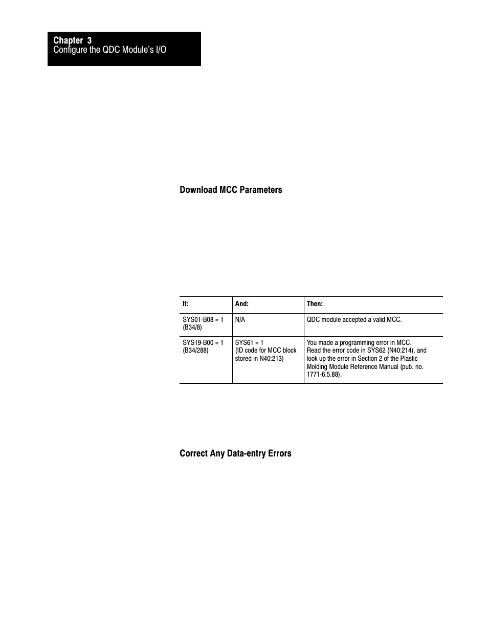 Rockwell Automation 1771-QDC, D17716.5.93(Passport) PLASTIC MOLDING MODULE User Manual | Page 50 / 306