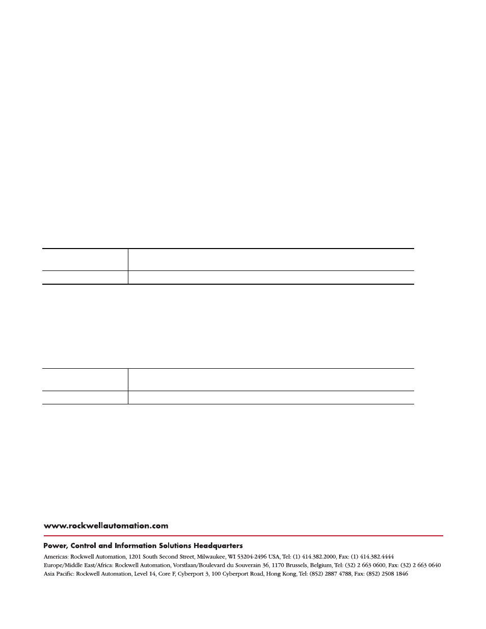 Support information, Back cover, Rockwell automation support | Installation assistance, New product satisfaction return | Rockwell Automation 1738-EP24DC ArmorPoint I/O 24V dc Expansion Power Supply User Manual | Page 10 / 10