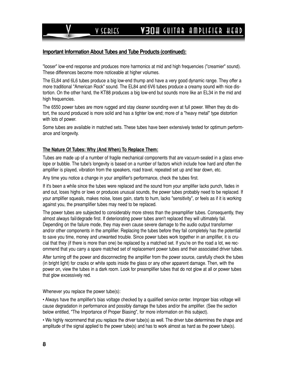 SLM Electronics V30H User Manual | Page 8 / 12