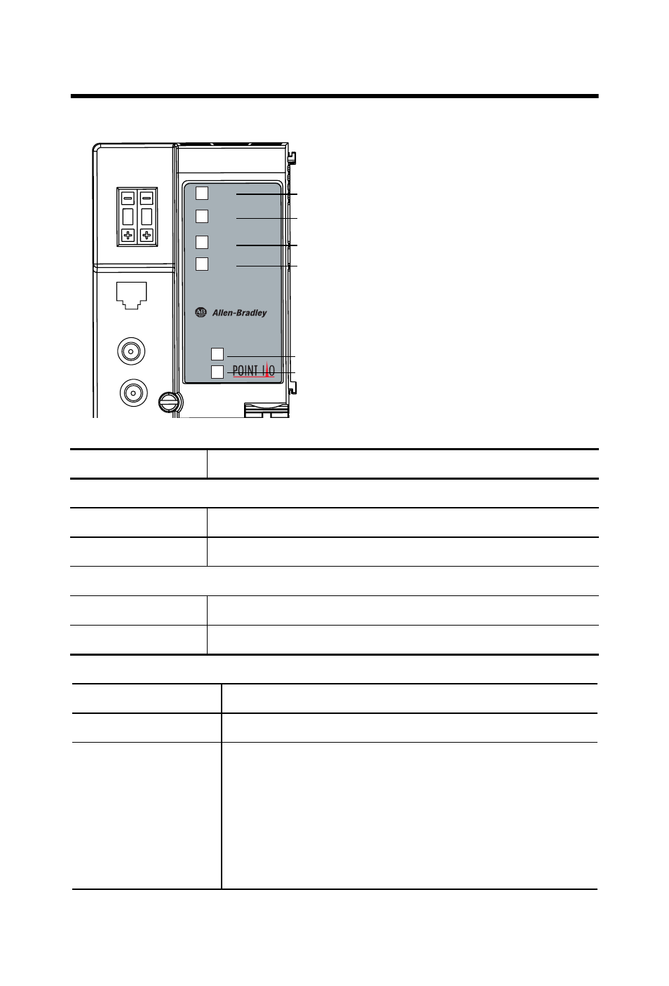 Troubleshoot with the indicators, 12 publication | Rockwell Automation 1734-ACNR Point I/O ControlNet Adapter Installation Instructions User Manual | Page 12 / 24
