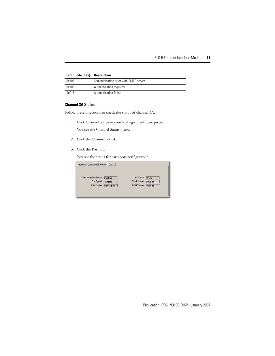 Rockwell Automation 1785-ENET PLC-5 Ethernet Interface Module Installation Instructions User Manual | Page 11 / 48