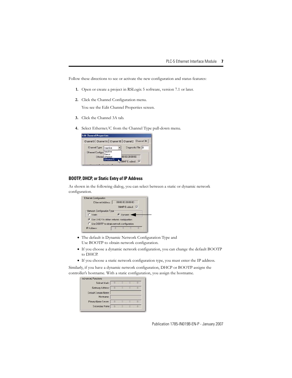 Rockwell Automation 1785-ENET PLC-5 Ethernet Interface Module Installation Instructions User Manual | Page 7 / 48