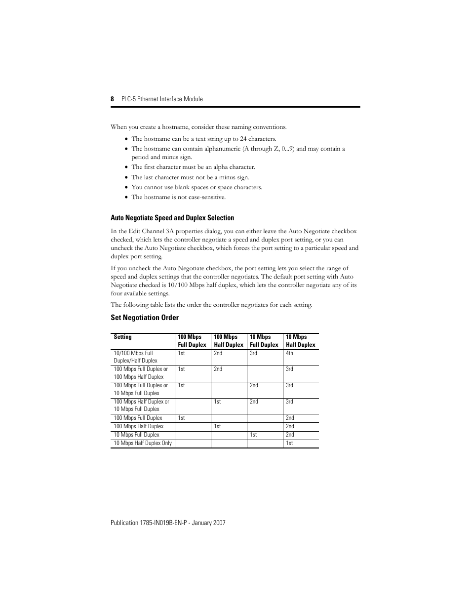 Rockwell Automation 1785-ENET PLC-5 Ethernet Interface Module Installation Instructions User Manual | Page 8 / 48