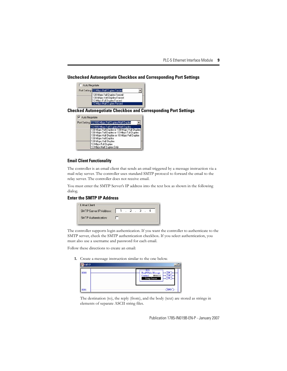 Rockwell Automation 1785-ENET PLC-5 Ethernet Interface Module Installation Instructions User Manual | Page 9 / 48