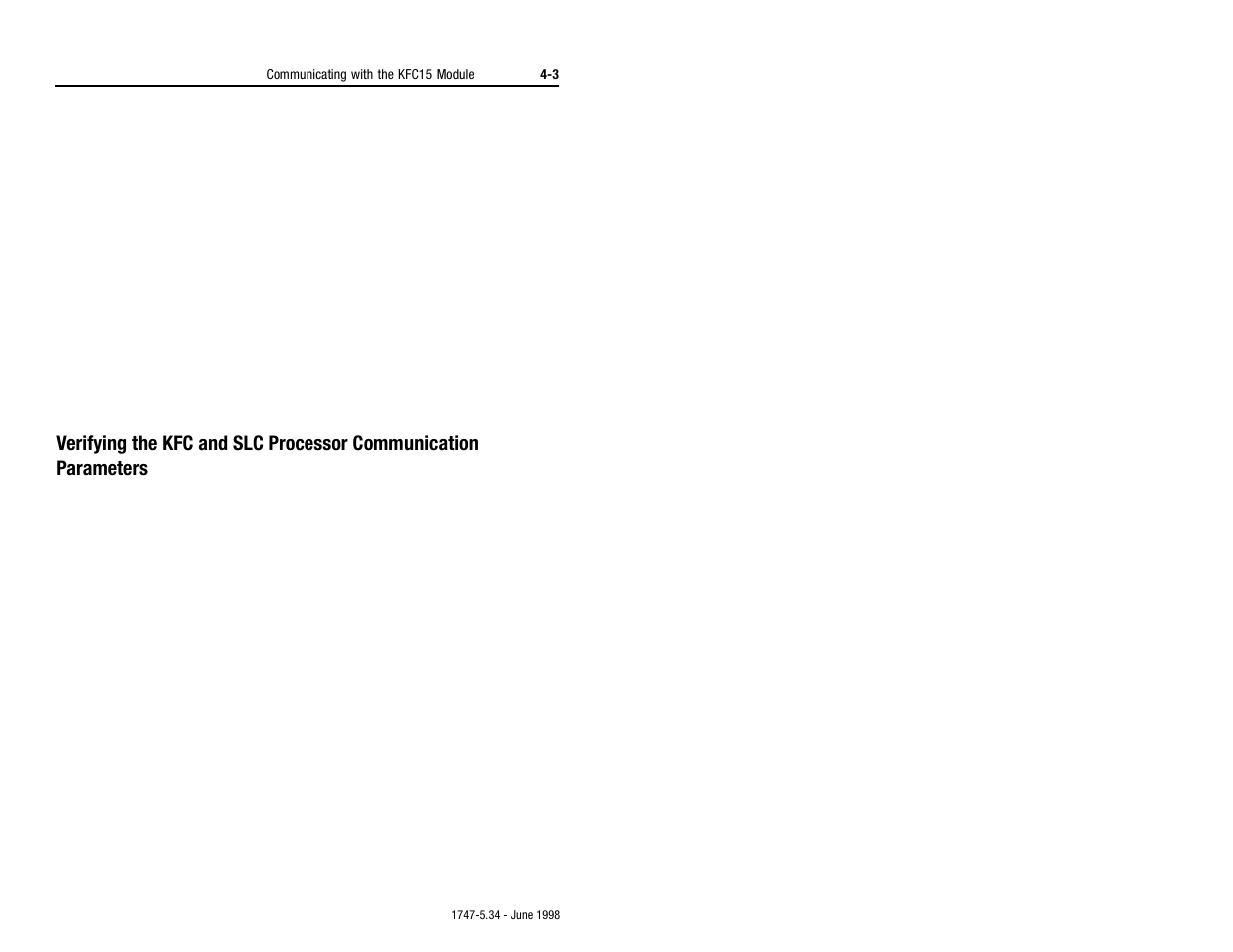 Rockwell Automation 1747-KFC15 SLC500 CONTROLNET RS-232 USER MANUAL User Manual | Page 31 / 52