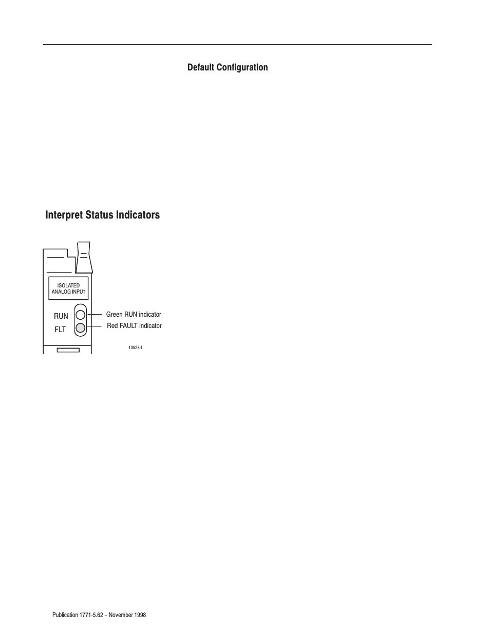 Interpret status indicators | Rockwell Automation 1771-IL Installation Instructions User Manual | Page 10 / 16