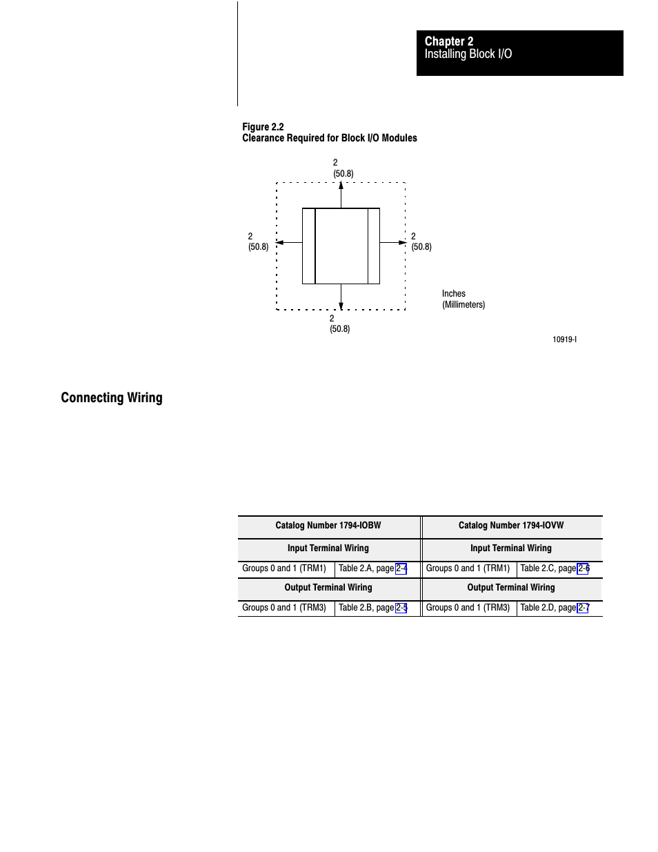 Connecting wiring | Rockwell Automation 1791-I0VW USER MANUAL User Manual | Page 14 / 41
