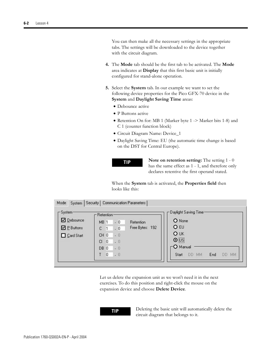 Rockwell Automation 1760 Pico GFX-70 Controllers Quick Start User Manual | Page 34 / 58