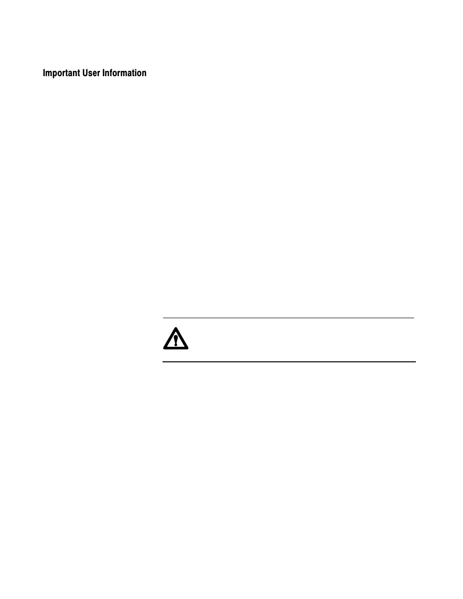 Important user information | Rockwell Automation 1771-SPI,D17716.5.122 SPI PROTOCOL INTERFACE User Manual | Page 2 / 62