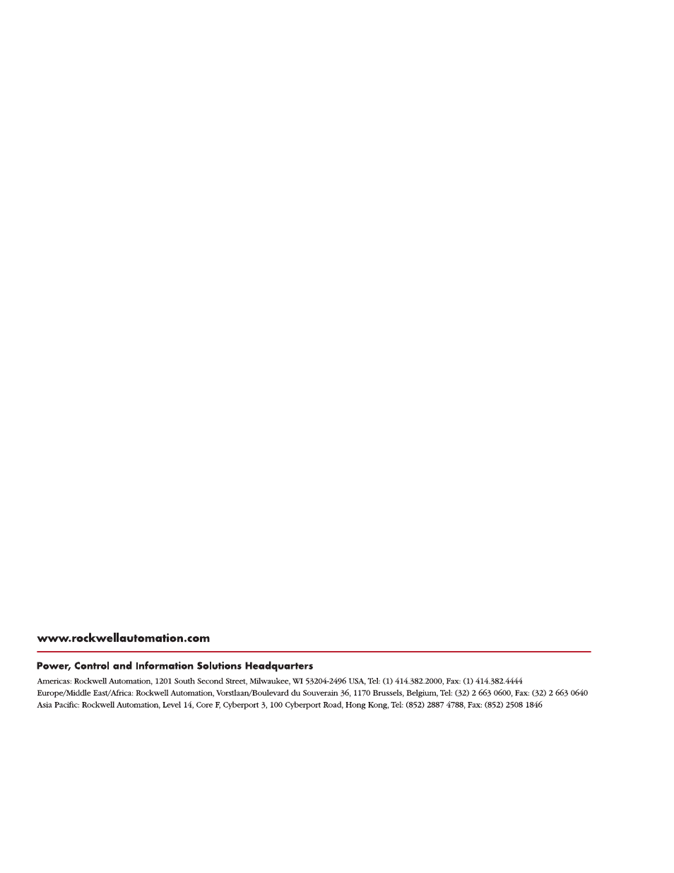 Back cover | Rockwell Automation 1764-RPL-TB2 MicroLogix 1500 Removable Terminal Blocks Replacement Kit User Manual | Page 2 / 2