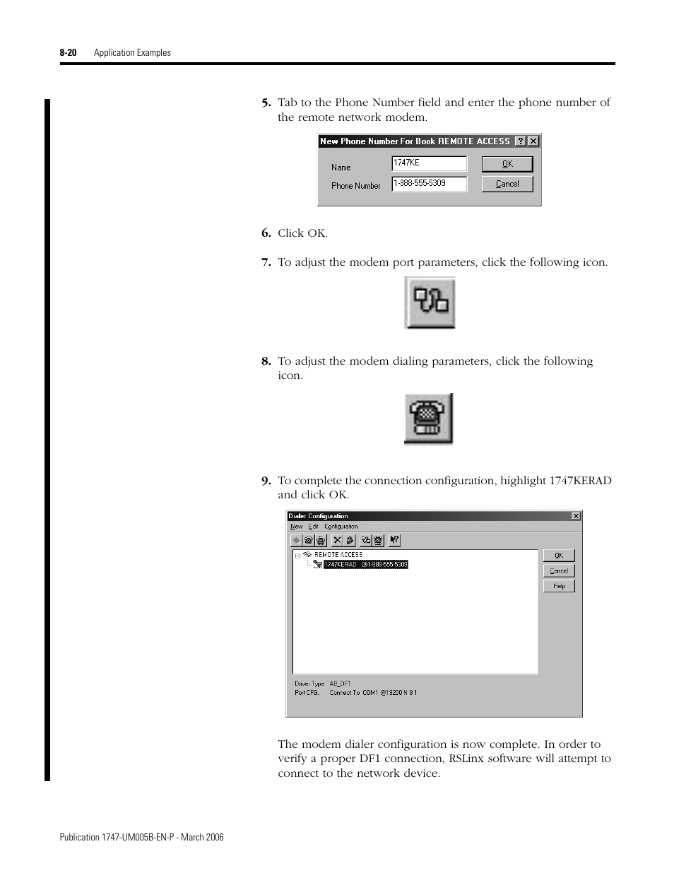 Rockwell Automation 1747-KE,D17476.12 DH-485/RS-232C Interface Module User Manual | Page 108 / 139