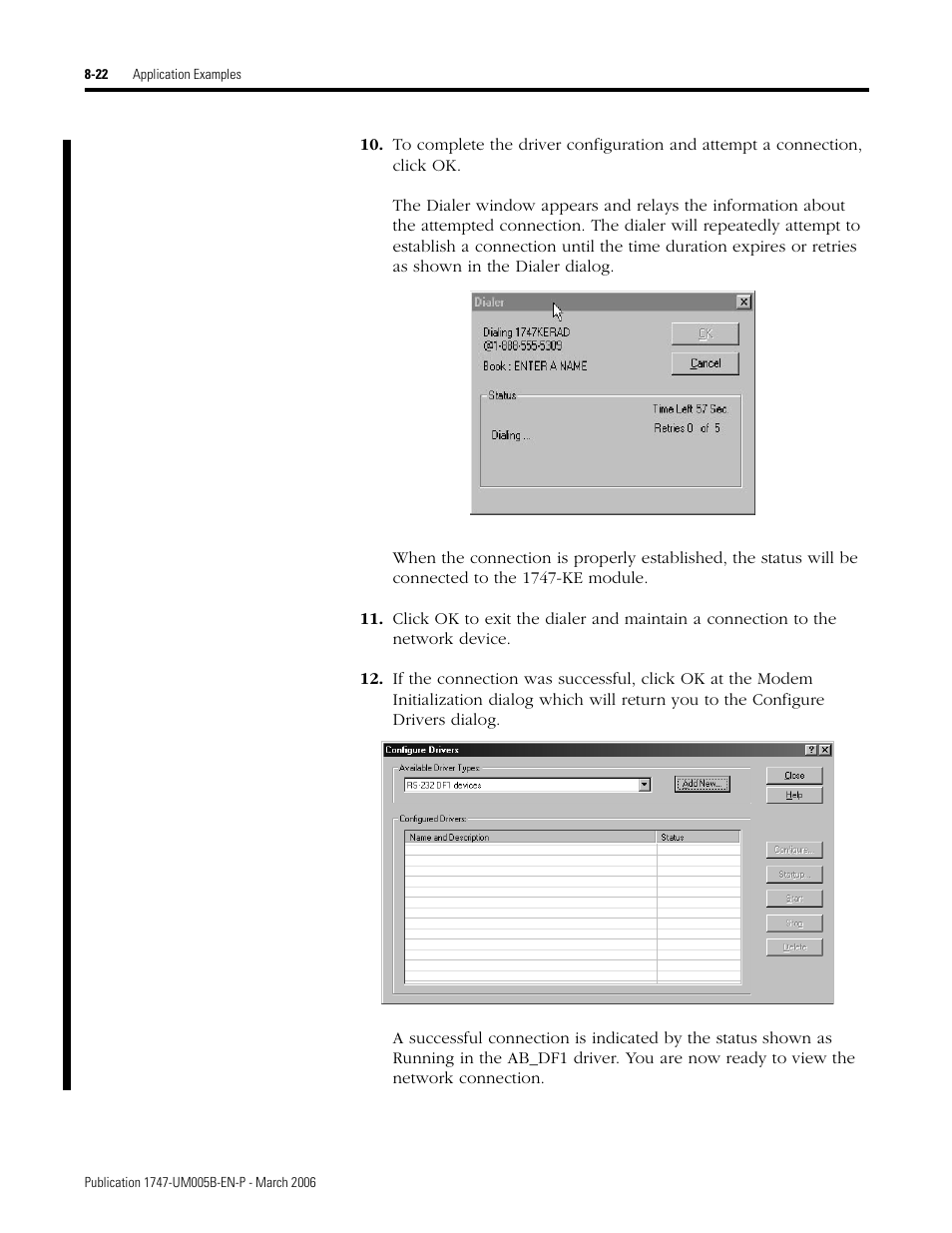 Rockwell Automation 1747-KE,D17476.12 DH-485/RS-232C Interface Module User Manual | Page 110 / 139