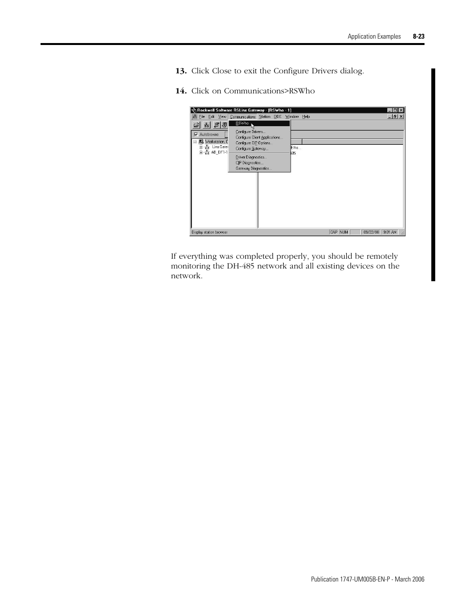 Rockwell Automation 1747-KE,D17476.12 DH-485/RS-232C Interface Module User Manual | Page 111 / 139