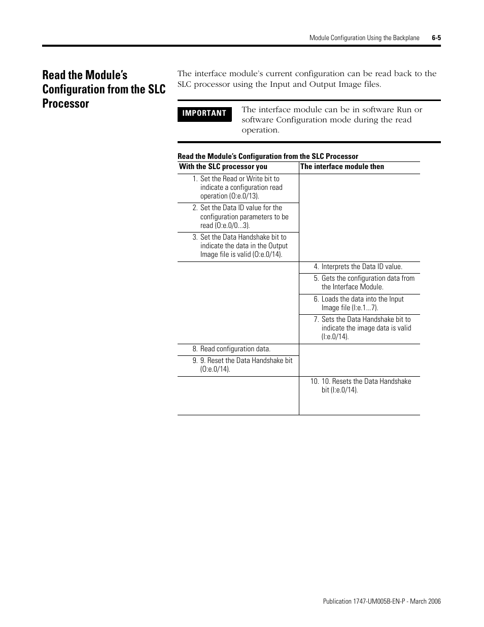 Rockwell Automation 1747-KE,D17476.12 DH-485/RS-232C Interface Module User Manual | Page 71 / 139