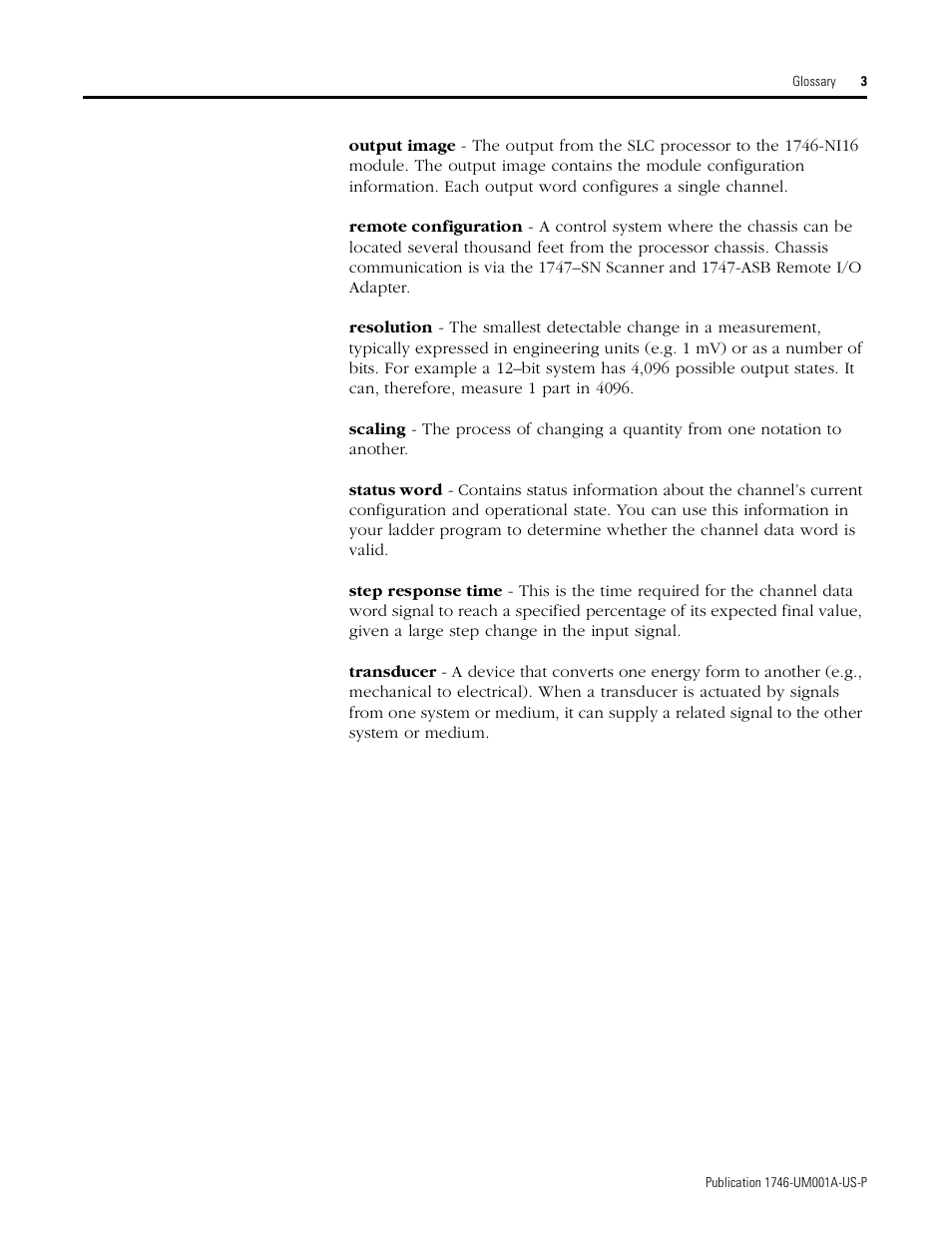 Rockwell Automation 1746-NI16V SLC 500 Analog Input Modules User Manual User Manual | Page 113 / 120